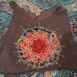 Lotus flower tank top (crop top)